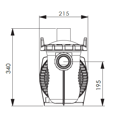 Dimensions Pompe E-Power Bi-Vitesse 2